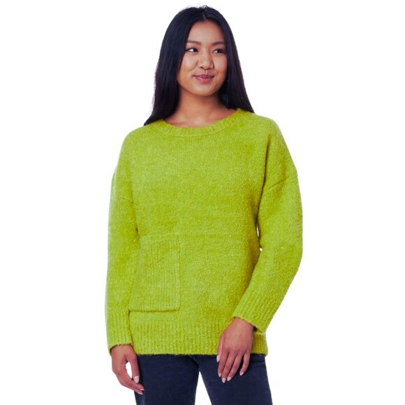 Green Thick Winter Pullover Sweater MEDIUM - Picture 4 of 8